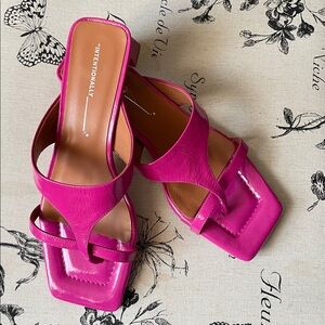 Intentionally Blank Flume heeled sandal in Flamingo